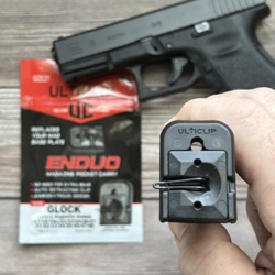 Ulticlip ENDUO magazine pocket carry, fits GLOCK double stack magazines