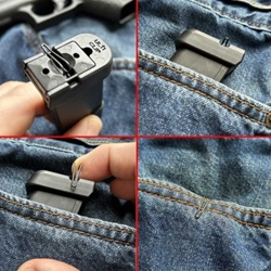 Ulticlip ENDUO magazine pocket carry, fits GLOCK 43 magazines