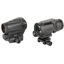 Sig Sauer, ROMEO/Juliet Combo Gen II, Romeo5XD Red Dot with Juliet5 Micro Magnifier, 5X24mm, 2 MOA Dot with 65 MOA Circle, Black