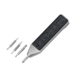 Olight Otacle D2 TI Compact EDC Multi-Bit Driver, Sandblasted Titanium, Hardcase
