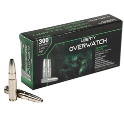 Liberty Ammunition 300 Blackout Overwatch 20 Bx 96 gr