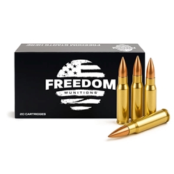 Freedom Munitions 308 Winchester 147 GR FMJ 20 BX