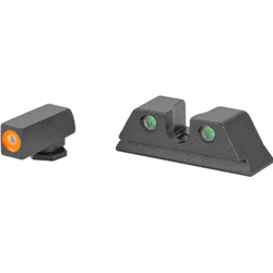 Meprolight, Hyper-Bright, Sight, Glock Standard Frames, Green/Orange