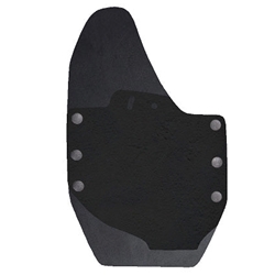 Bullseye Custom Holster MATTE BLACK Hybrid Tactical Kit IWB LH Lg