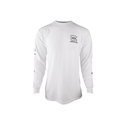 Glock, Perfection, Long Sleeve, T-Shirt, White - XXXL