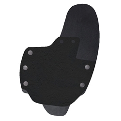 Bullseye Custom Holster MATTE BLACK Hybrid Kit OC IWB RH Lg