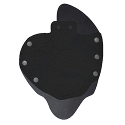 Bullseye Custom Holster MATTE BLACK Hybrid Revolver IWB RH