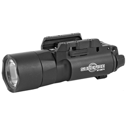 Surefire, X300 Ultra, Weapon Light, White LED, 1000 Lumens, Fits Picatinny and Universal, For Pistols, Black, 2x CR123 Batteries