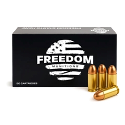 Freedom Munitions, 45 ACP, 230 Gr, Small Primer, 50 BX