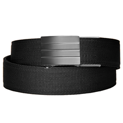 Kore Essentials, Black Tactical Nylon Gunbelt, 1.5", X2 Gunmetal Buckle