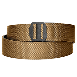 Kore Essentials, Coyote Tactical Nylon Gunbelt, 1.5", X7 Black Buckle