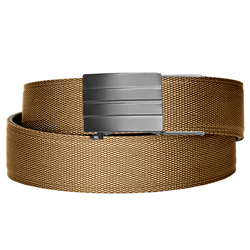 Kore Essentials, Coyote Tactical Nylon Gun Belt, 1.5", X2 Gunmetal Buckle