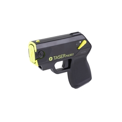 TASER, Pulse 2 Kit, Black and Yellow, Includes 2 Live Cartridges, Lithium Battery, Conductive Practice Target, and Soft Carry Sleeve