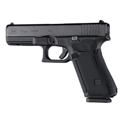 Hogue Wrapter Adhesive Grip Glock 17/17 MOS/34 MOS/45/45 MOS/19x (Gen 5) No Backstrap Rubber Block Texture Black