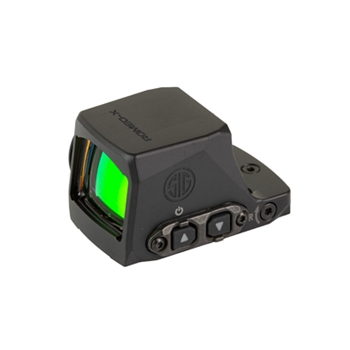 Sig Sauer, ROMEO-X COMPACT, Red Dot, Enclosed Emitter, 1X24mm, Circle Dot, 32 MOA Cirlce with 2 MOA Red Dot, Black