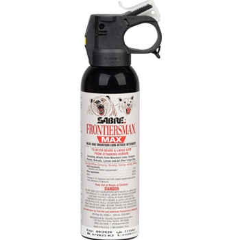 SABRE FRONTIERSMAN MAX BEAR & MNT LION SPRAY 7.9OZ