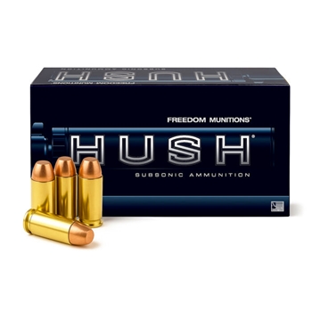 Freedom Munitions HUSH Subsonic 40 S&W 200 GR HP 50 BX