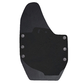 Bullseye Custom Holster MATTE BLACK Hybrid Tactical Kit IWB LH Lg