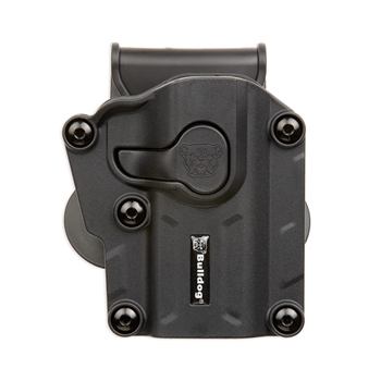 Bulldig Max Multi Fit Polymer Holster with Paddle, Most Semi Autos, RH, Black