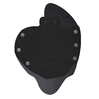 Bullseye Custom Holster MATTE BLACK Hybrid Revolver IWB RH