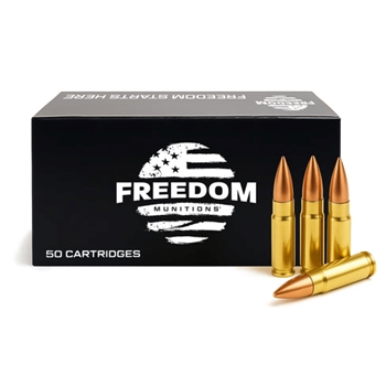 Freedom Munitions 300 Blackout 125 GR FMJ 50 BX