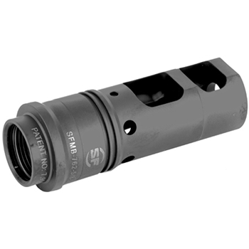 Surefire, SOCOM, Muzzle Brake/Suppressor Adapter, 7.62 NATO, 5/8X24, Black Finish