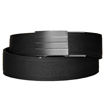 Kore Essentials, Black Tactical Nylon Gunbelt, 1.5", X2 Gunmetal Buckle
