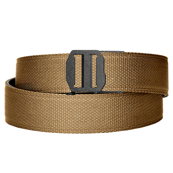 Kore Essentials, Coyote Tactical Nylon Gunbelt, 1.5", X7 Black Buckle