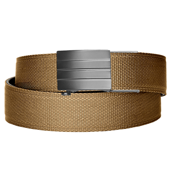 Kore Essentials, Coyote Tactical Nylon Gun Belt, 1.5", X2 Gunmetal Buckle