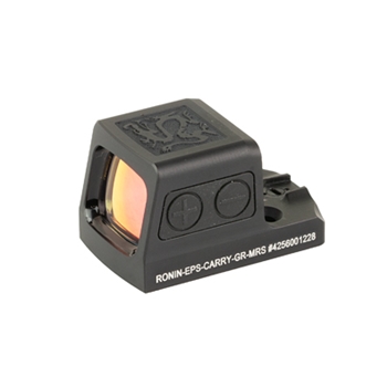 Holosun Technologies, Ronin EPS Carry, Green Dot, Non-Magnified, Multi Reticle System (MRS), 32 MOA Circle with 2 MOA Dot, Shake Awake, Anodized Finish, Black