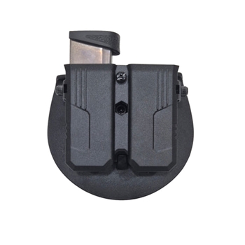 Houston Gun Holsters Level II- OWB UNIVERSAL DOUBLE MAG X MULTIFIT HOLDER