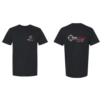 The Vault, Short Sleeve T-Shirt, Black, XL