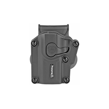 Bulldog Cases, Max Multi-Fit Polymer Holster w/ Paddle, Left Hand, Black