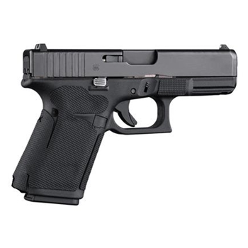 Hogue Wrapter Adhesive Grip Glock 19/19 MOS/44 (Gen 5) No Backstrap Rubber Block Texture Black