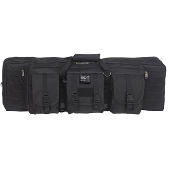 Bulldog Cases, Deluxe Double Rifle, Rifle Case, 42", Nylon, Black